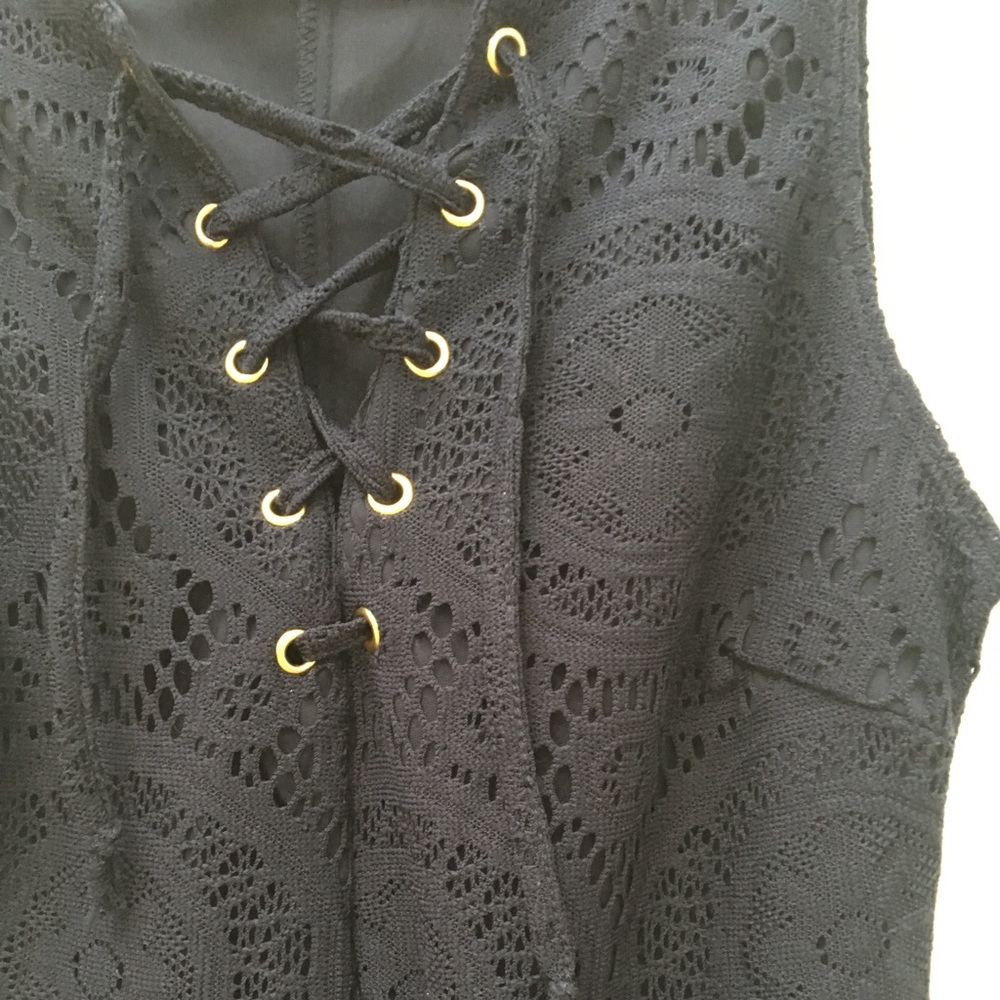 LACE-UP OCCASION DRESS - Picture 3 of 4